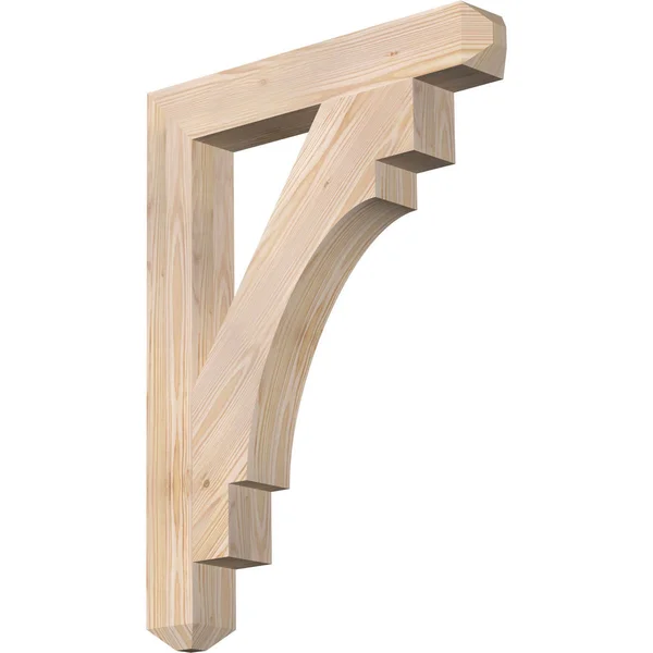 3 1/2x22W x 24x22D x 32x22H Merced Craftsman Smooth BRACKET - Douglas Fir