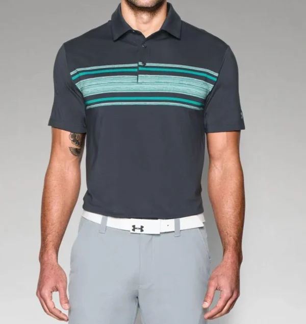 Under Armour Men's UA Playoff Polo - Black, XLT