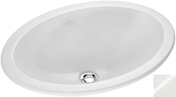 Villeroy & Boch 6155U2R1 Loop & Friends Built-in Washbasin 17 3/4x22 x 12 5/8x22 (450 x 320 mm)