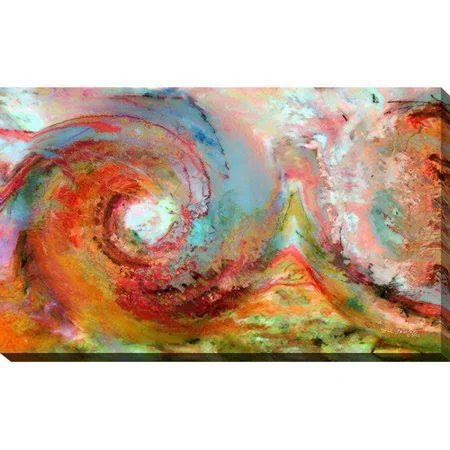 The beginning. Genesis 1:1x22 by Mark Lawrence Painting Print on Wrapped Canvas Picture Perfect International Size: 36x22 H x 60