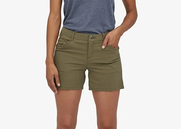 Patagonia Women's Quandary Shorts - 7 in. Shale, 10
