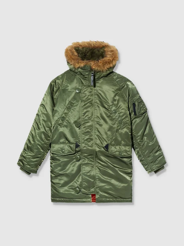 Alpha Industries N-3B Parka Y - Green