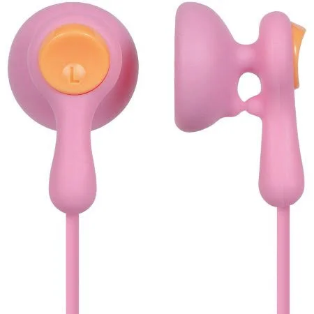 Panasonic RP-HV41-P Eardrops Pnk/Org, Orange