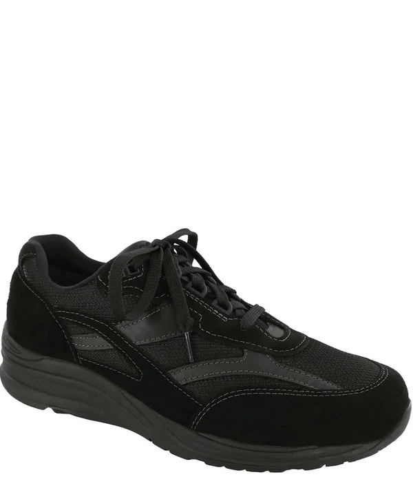 SAS Men's, Journey Mesh Walking Sneakers Black 14 WW