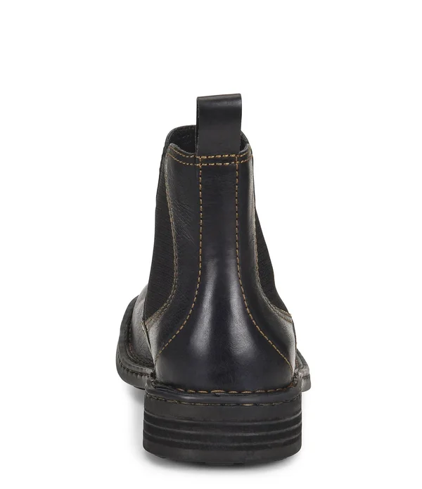 Born Men's Hemlock Leather Chelsea Boots - Mens, 15M, Brown