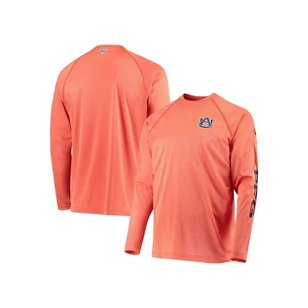 Columbia Men's Collegiate PFG Terminal Tackle Long Sleeve Shirt - Florida - XXL - Orange