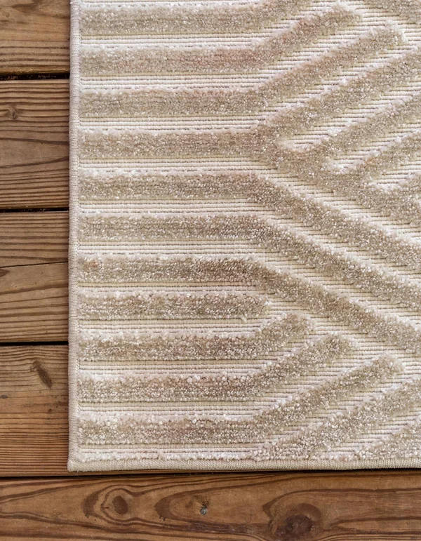 Sabrina Soto Outdoor Beige 9x12 Large Area Rug Indoor Outdoor Rug