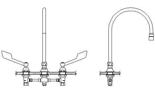 Delta 27C2925-R7 27T Series Bathroom Faucet Chrome