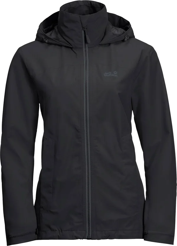 Jack Wolfskin Womens Evandale Jacket Black