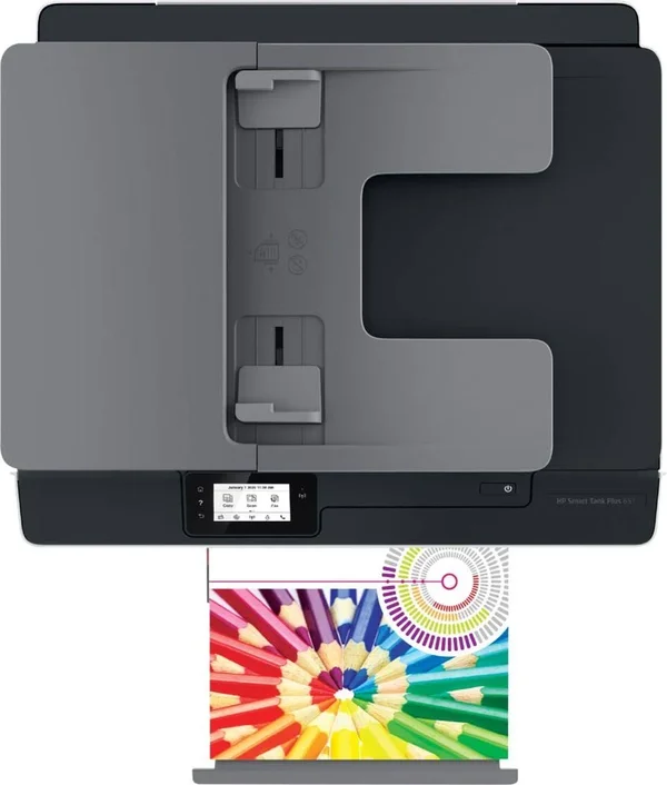 HP Smart Tank Plus 651 Wireless All-in-One Color Ink-jet - Multifunction printer - English, French, Spanish, Canada, United Sta