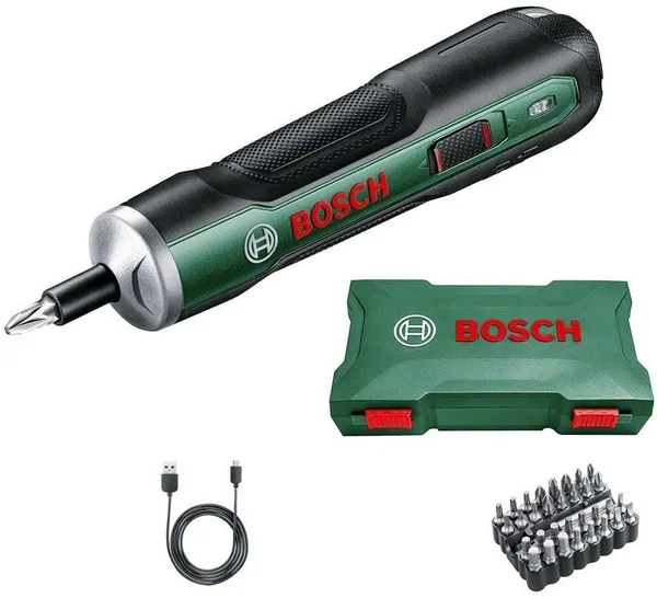 Bosch 06039C6070 PushDrive Cordless Screwdriver - 3.8 cm*18.2 cm*3.8 cm