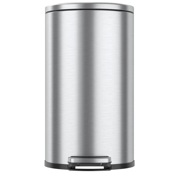 iTouchless SoftStep 8 Gallon Kitchen Step Trash Can with Odor Filter & Removable Inner Bucket - Stainless Steel, 30 LITER Sem