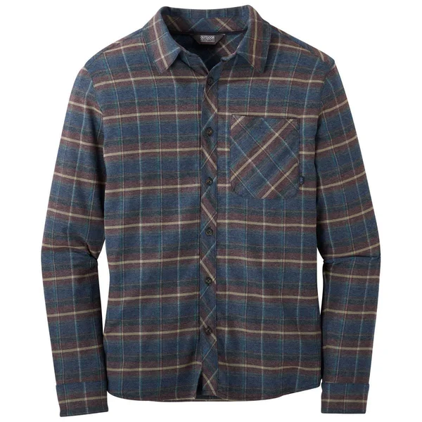 Outdoor Research Men's Kulshan Flannel Shirt - Small - Ink