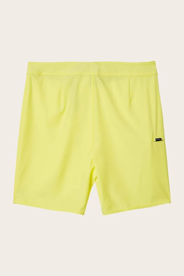 O&Neill Hyperfreak Solid 19x22 Boardshorts Men's Lemon - 29
