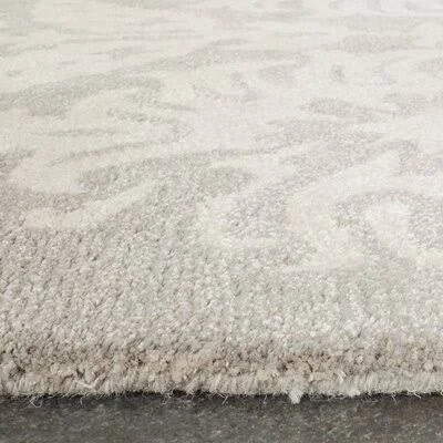 Fernville Hand-Tufted Wool Ivoy/Grey Area Rug Charlton Home Rug Size: Runner 2&3x22 x 7&