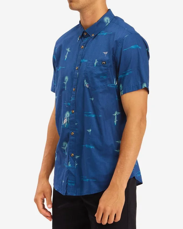 Billabong Sundays Mini SS - Denim - X-Large