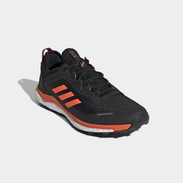 Adidas Men's Terrex Agravic Flow Shoes Col Burgundy - Solar Orange, Black 10