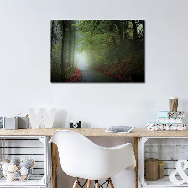 The Lane Canvas Artwork Print by Adelino Goncalves ( scenic & landscapes > Nature > trails - Paths & Roads art)