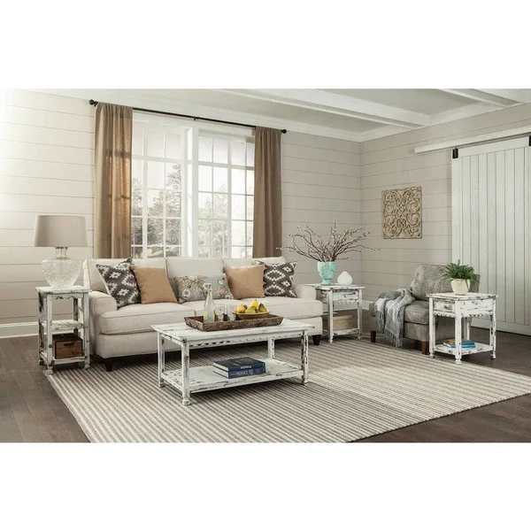 Alaterre Country Cottage Coffee Table - Red