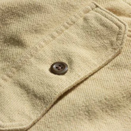 Patagonia Men's Natural Dye Fjord Flannel Shirt Khaki XL