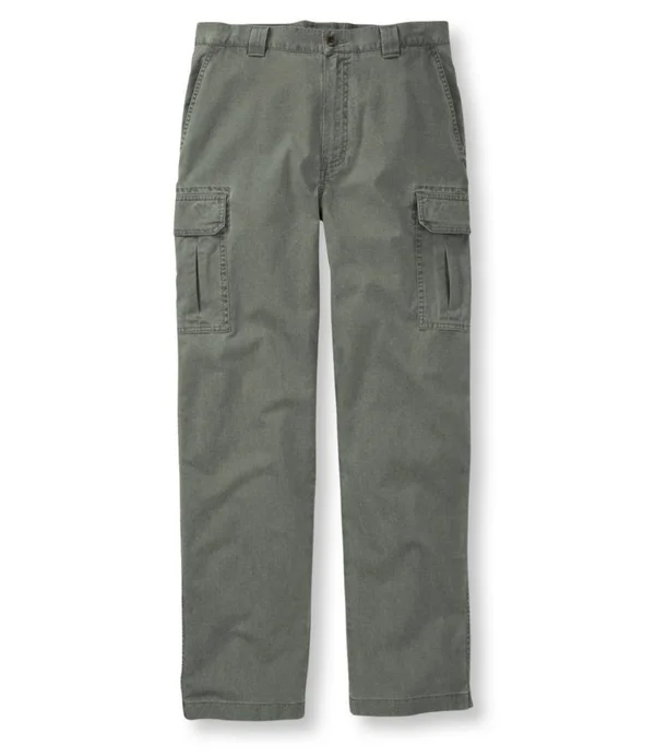 Men's Tropic-Weight Cargo Pants - Natural Fit Green 30x34, L.L.Bean