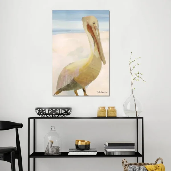 Stellar Design Studio Canvas Prints - Pelican I ( Animal Art > Birds > Pelicans art)