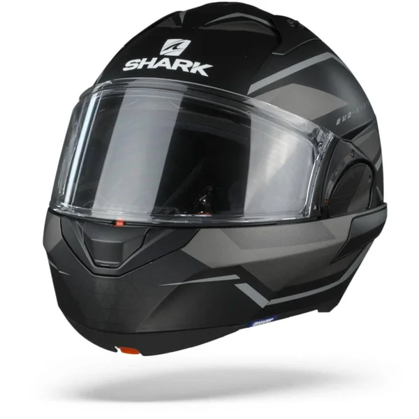 Shark - Helmet Evo-ES Yari Mat Black, Anthracite, Anthracite - Size S