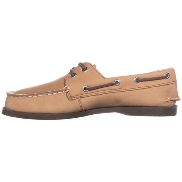 Sperry Top-Sider Boys& Authentic Original, Size: 7 US, 40 EU, Sahara Leather