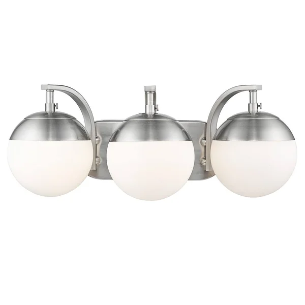 Golden Dixon 3 Light Bath Vanity 3218 Ba3 PW PW (Pewter)