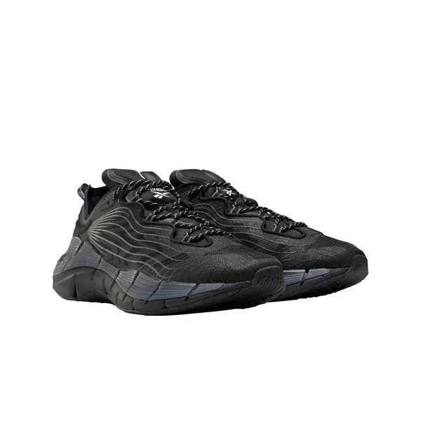 Reebok Zig Kinetica II Black/Grey Men's Running Shoes - Size: 13