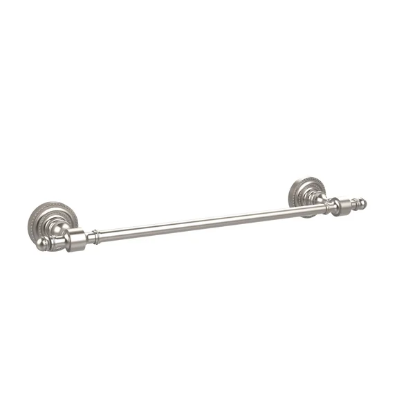 Allied Brass Retro Dot Collection 30 inch Towel Bar Black Matte