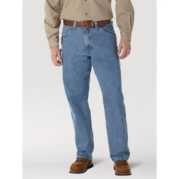 Men's Riggs Workwear by Wrangler Vintage Indigo Carpenter Jean