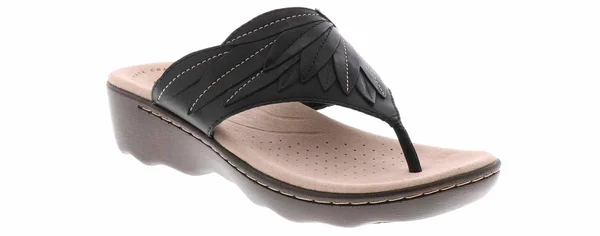 Clarks Women's Phebe Pearl - Black Leather Size: 5 M