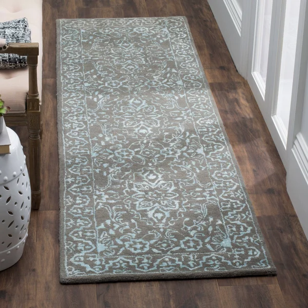 Safavieh Glamour GLM516B Steel - Blue 6& x 9& Area Rug