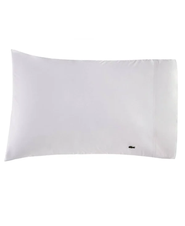 Lacoste Home Advantage Easy Care Sheet Set, Twin/XL - Deep Red