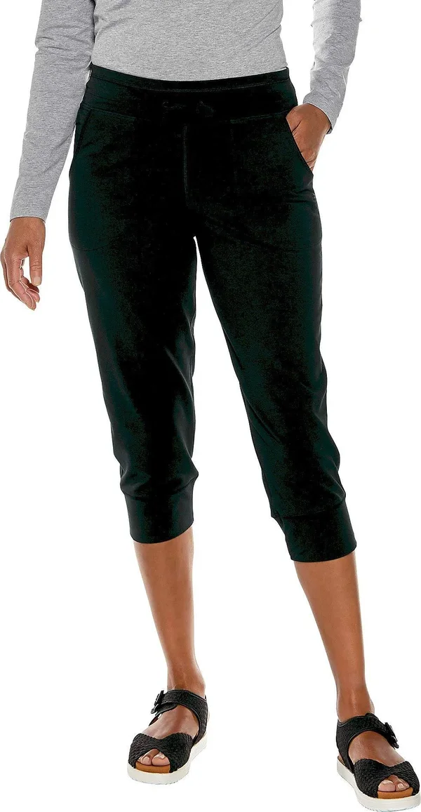 Coolibar UPF 50+ Women's Maho Weekend Crop Joggers