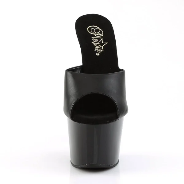 Pleaser - ADORE-701 14 - Clear/Silver Chrome