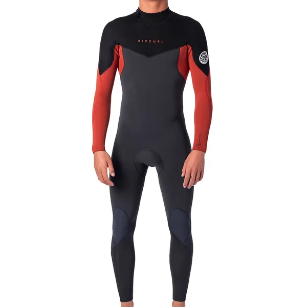 Rip Curl Dawn Patrol 3/2 Back Zip Wetsuit - Burnt Orange