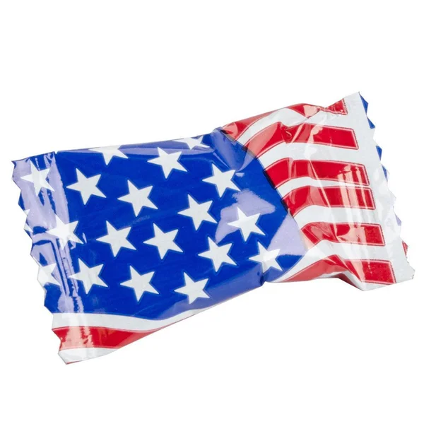 American Flag Buttermints Individually Wrapped - 1000/Case