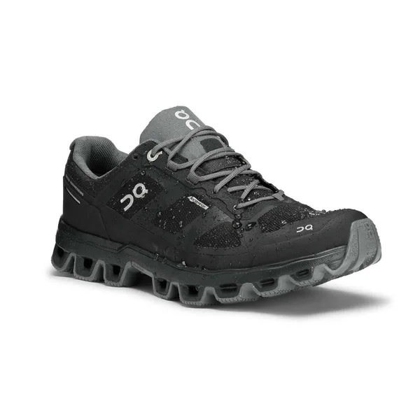 On Running Cloudventure Waterproof Black, Womens Trail Running & Running Shoes, Size US 6 - Color Black - Graphite