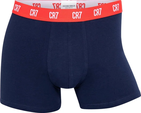 CR7 Cristiano Ronaldo Men's Basic Trunk, Pack of 3 - Multi - Size 2XL