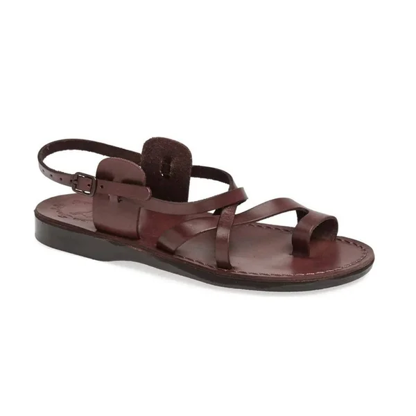 Jerusalem Sandals The Good Shepherd - - Brown - Leather Sandals