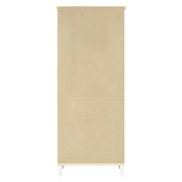 Walker Edison Spencer 70x22 Tall 4 Shelf Wood Bookcase - Caramel