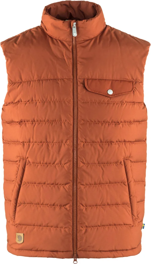 Fjallraven Greenland Down Liner Vest - Men's Autumn Leaf, M