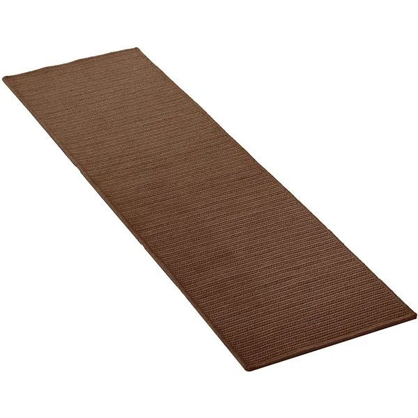 Colonial Mills LS01R060X084S 5 x 7 ft. Sunbrella Solid Braided Rug, Mink