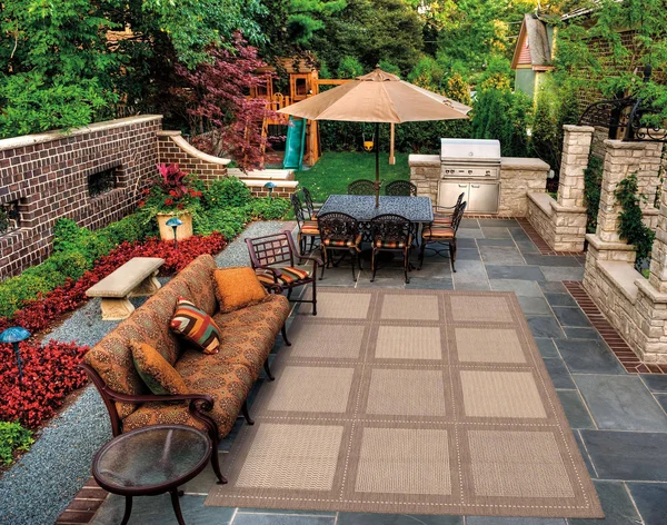 Couristan Recife Summit/Natural-Cocoa 7ft.6in x 10ft.9in Rug