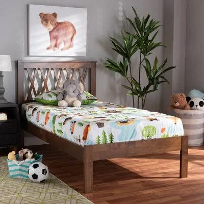 Brunsden Solid Wood Platform Bed Ebern Designs Size: Twin