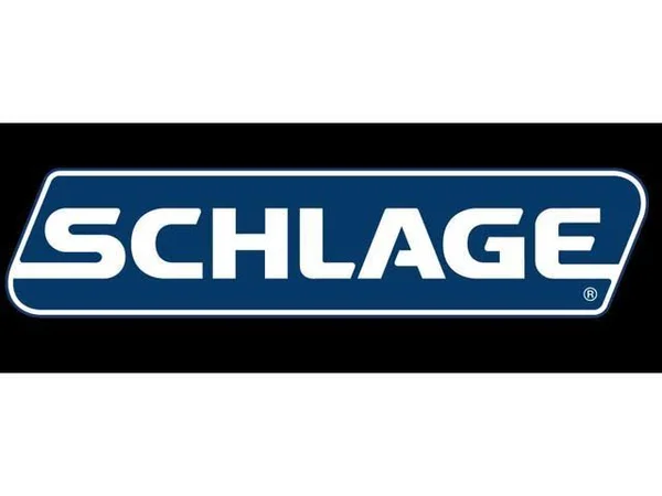 Schlage Plymouth x Georgian Knob Double Cylinder Handleset - Satin Nickel