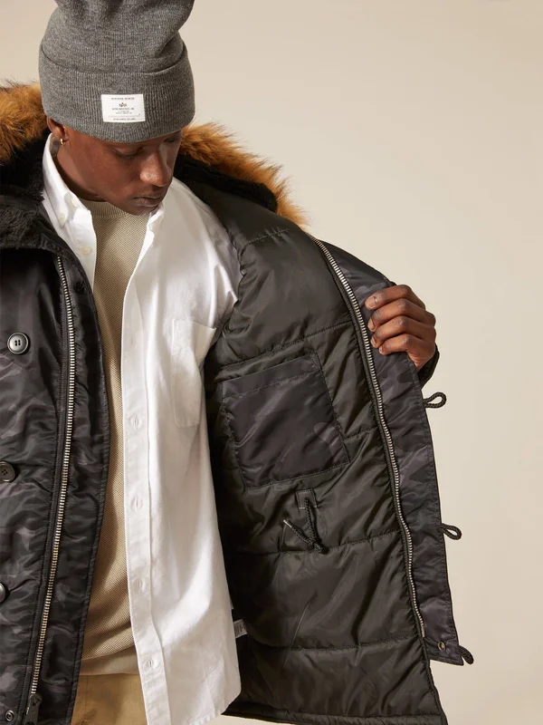 Alpha Industries Men's Slim Fit N-3B Parka
