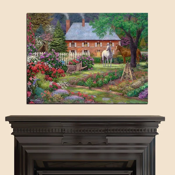Cortesi Home &The Sweet Garden& by Chuck Pinson - Canvas Wall Art, 40x22 x 54x22